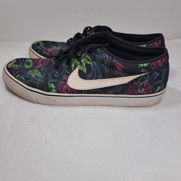 Nike Toki‎ Textile Print Low Floral Hawaiian Shoes - Men's Size US 11 - Picture 1 of 12